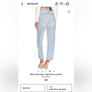 Dr. Denim Bella wide leg jeans